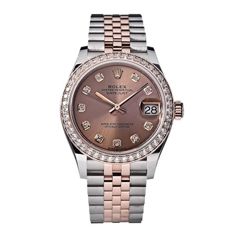 rolex oyster perpetual datejust rose gold mens